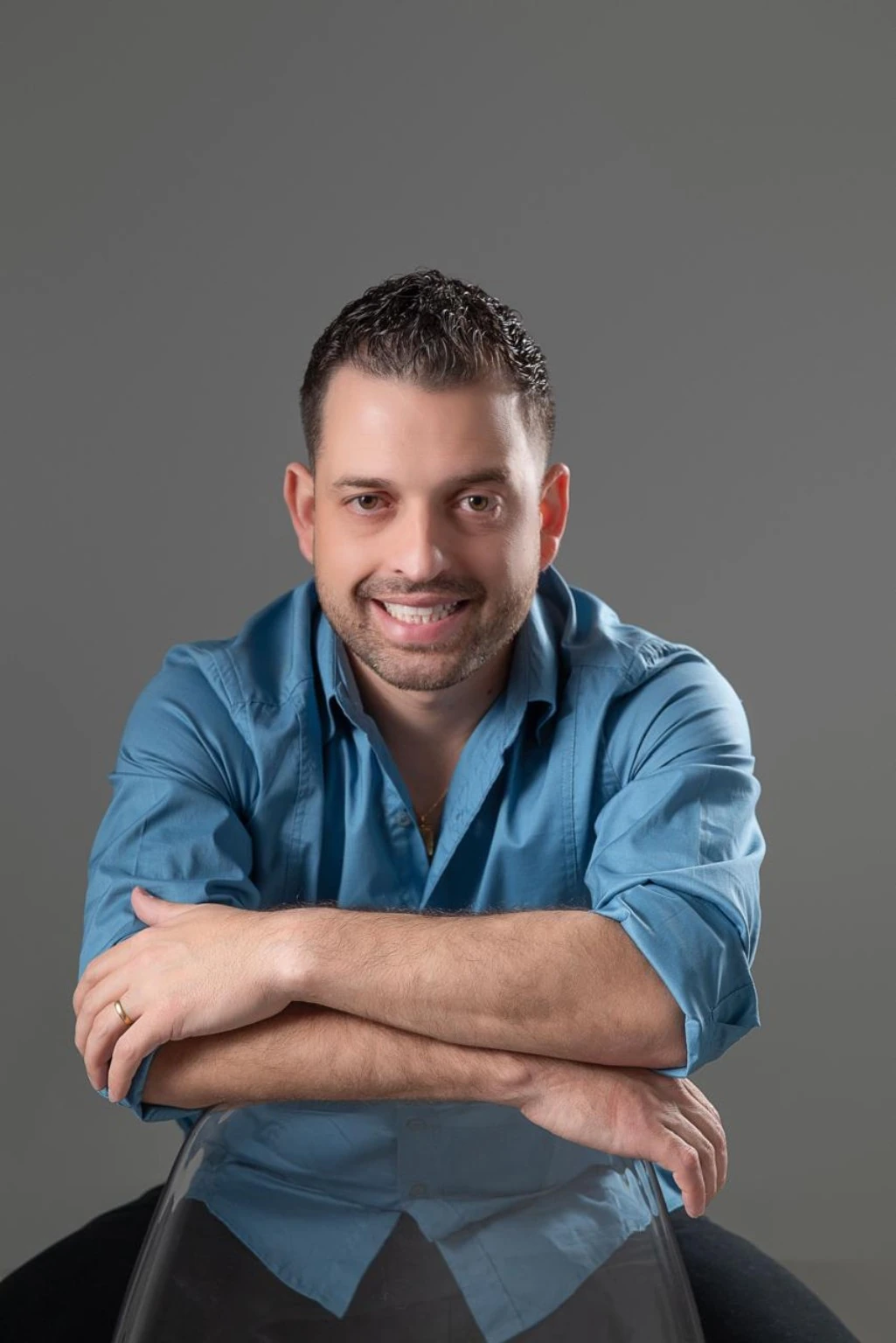 William em retrato informal